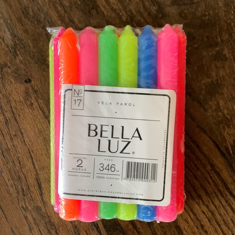 Vela Farol Bella Luz Pack of 20 Candles